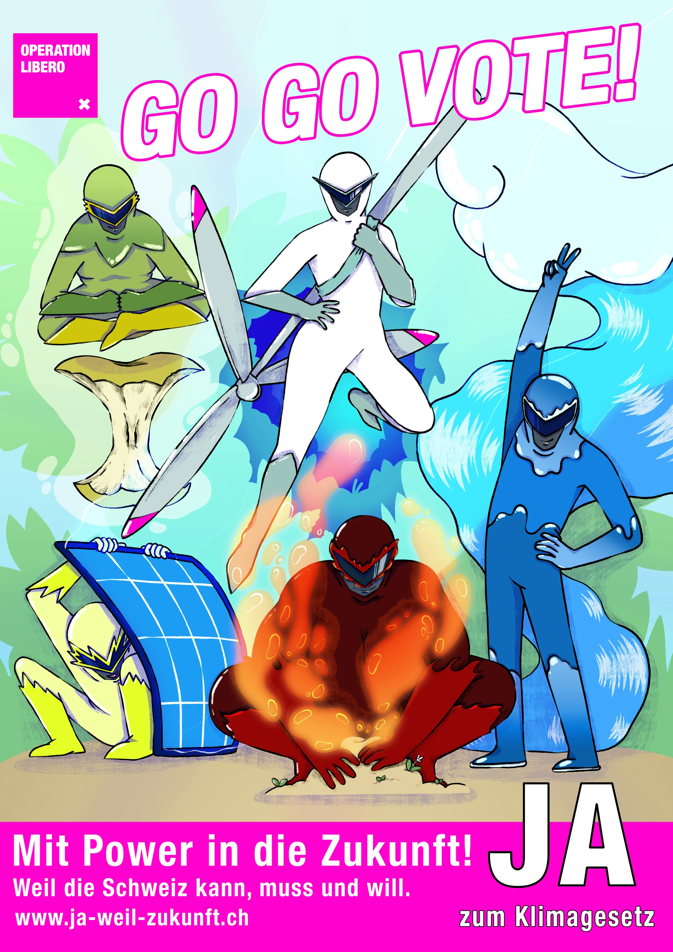 Plakat Klimagesetz A2 Online