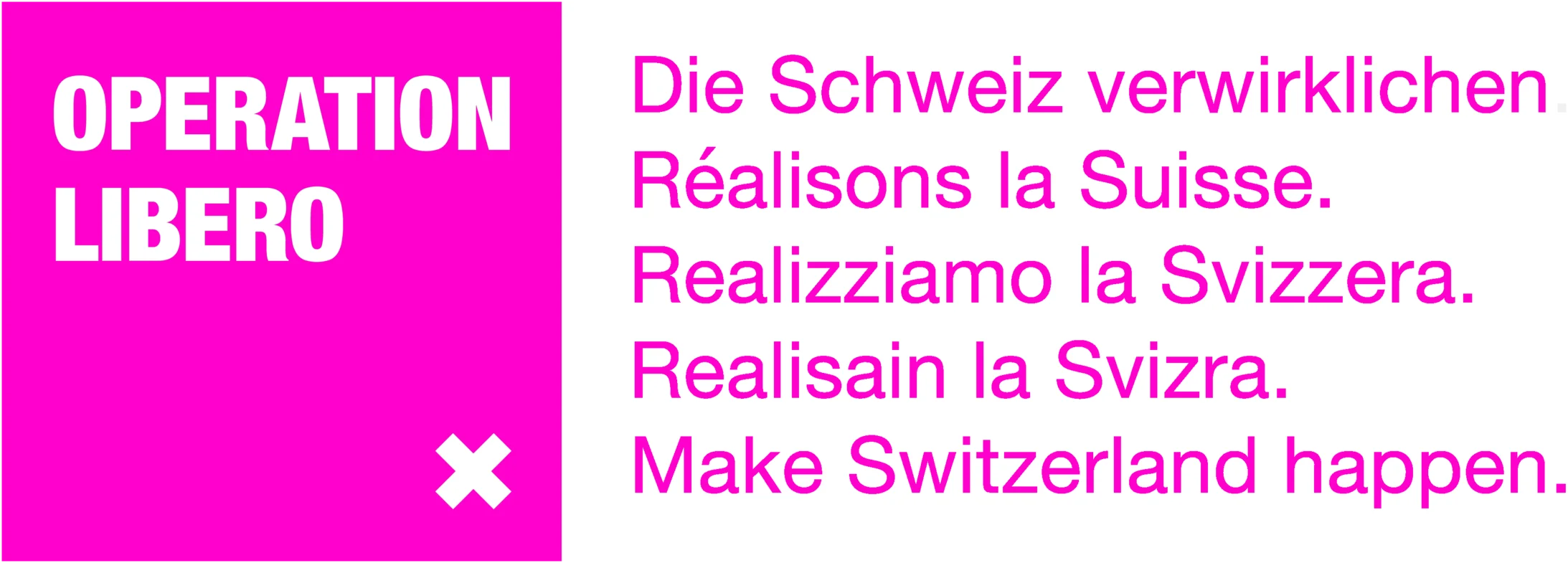 logo operation libero wort bild marke neu