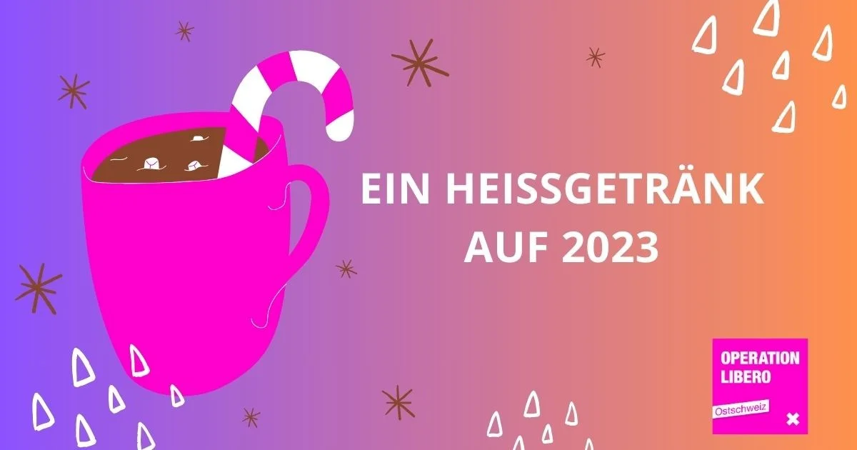 Ein Heissgetränk auf 2023 OS