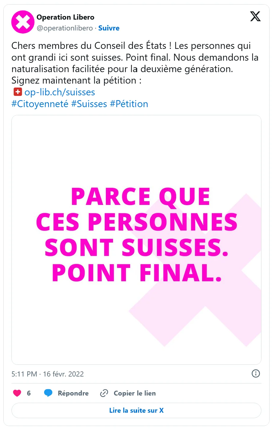 X-Post Citoyenneté