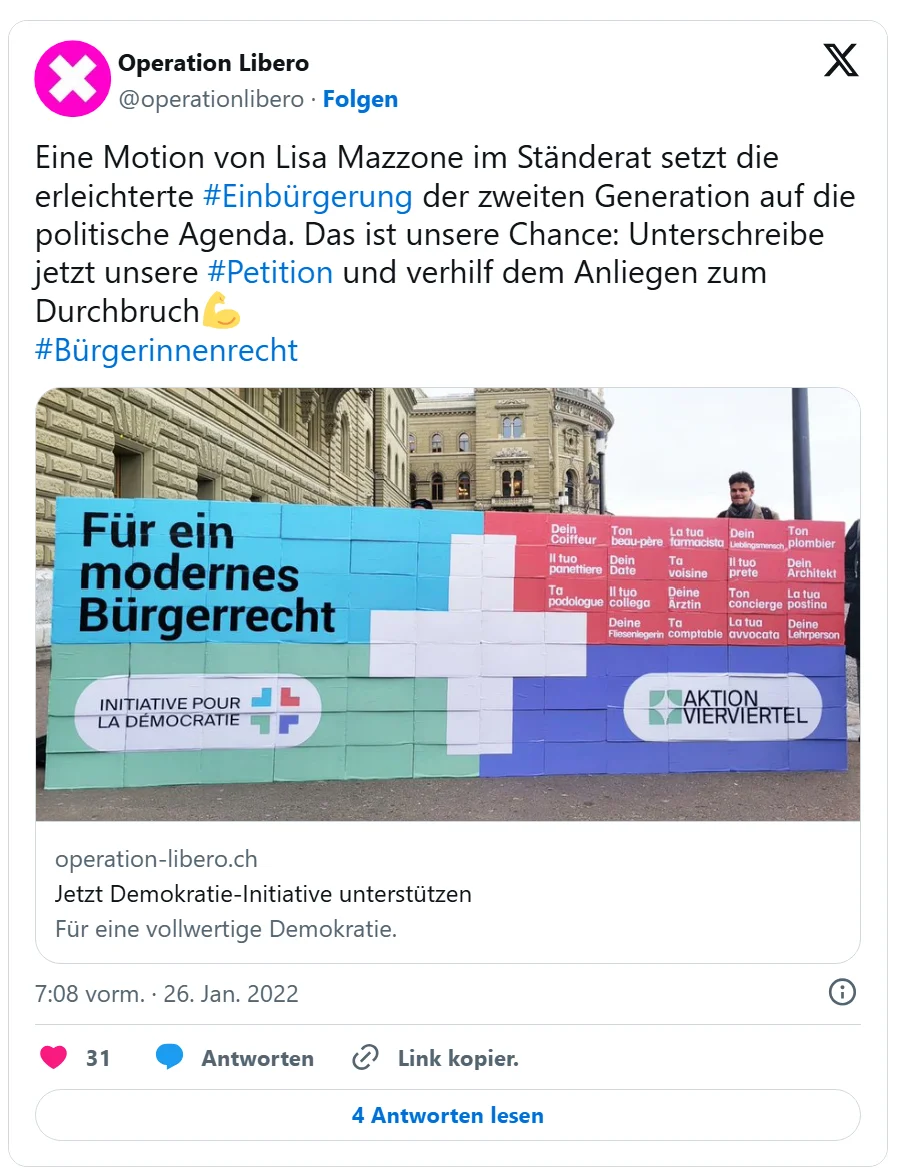X-Post Petition Bürger*innenrecht