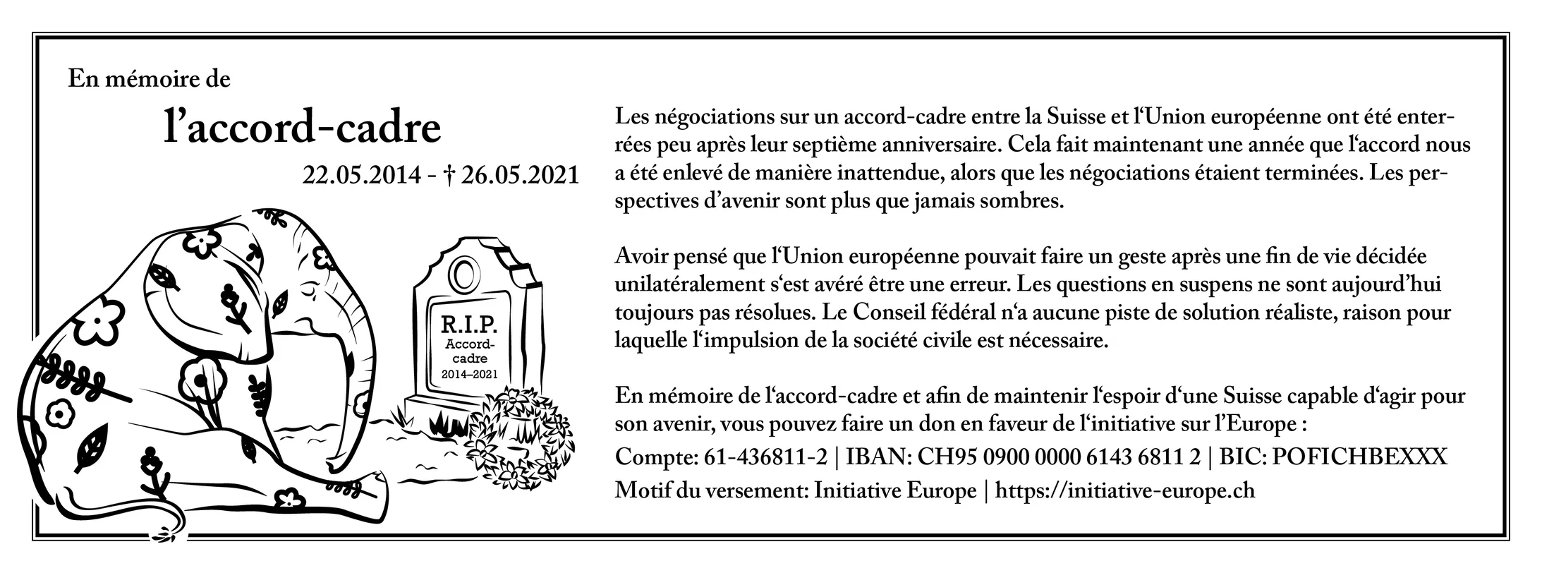 Accord cadre