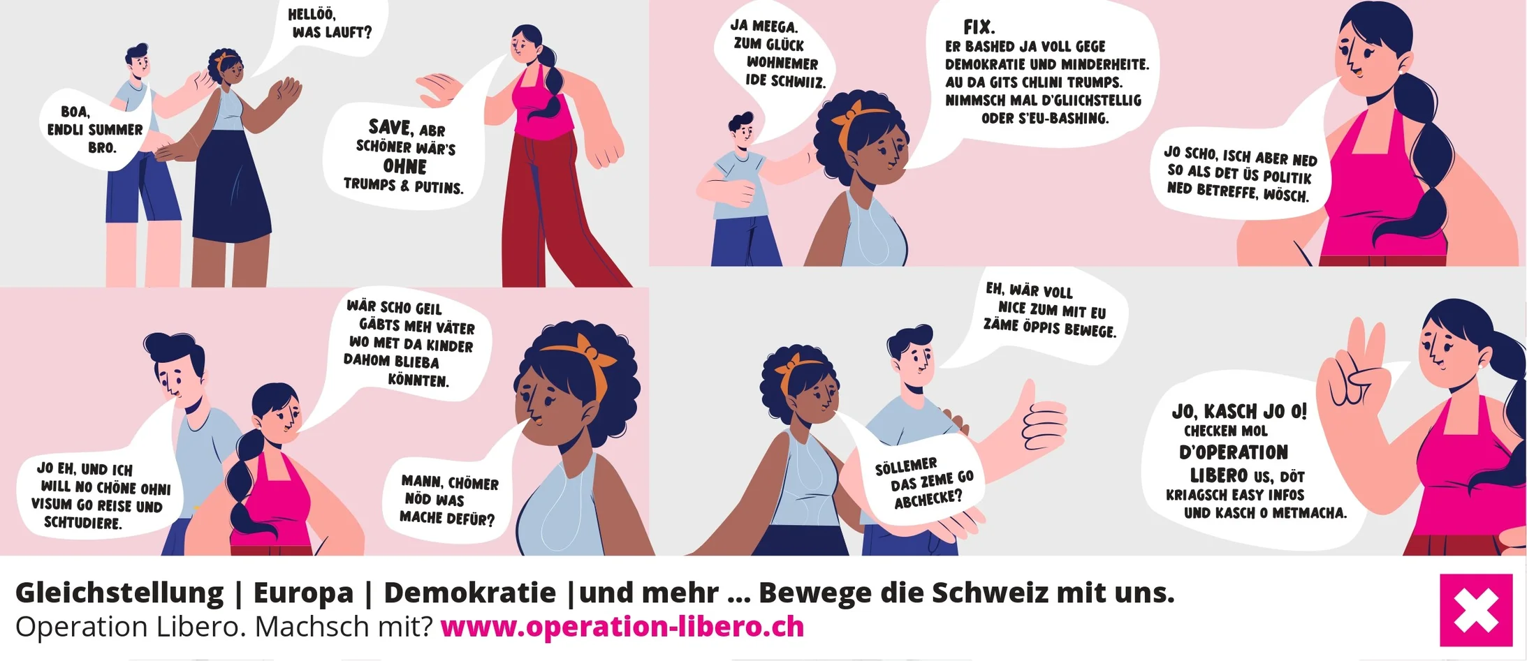 Mach bei Operation Libero mit
