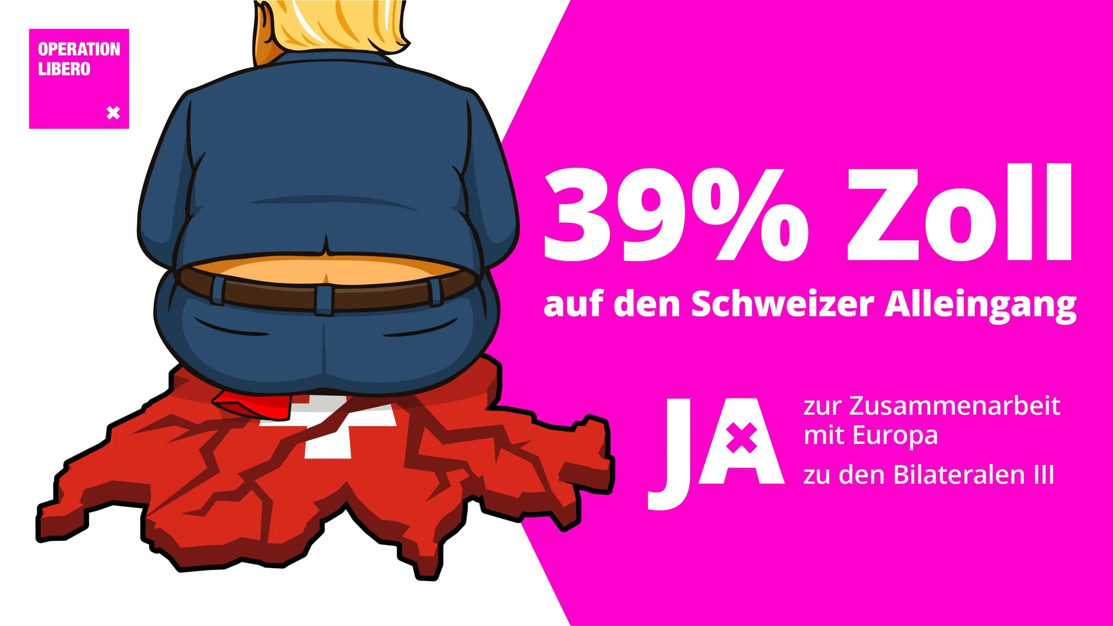 Nein zum Alleingang. Ja zu den Bilateralen III.