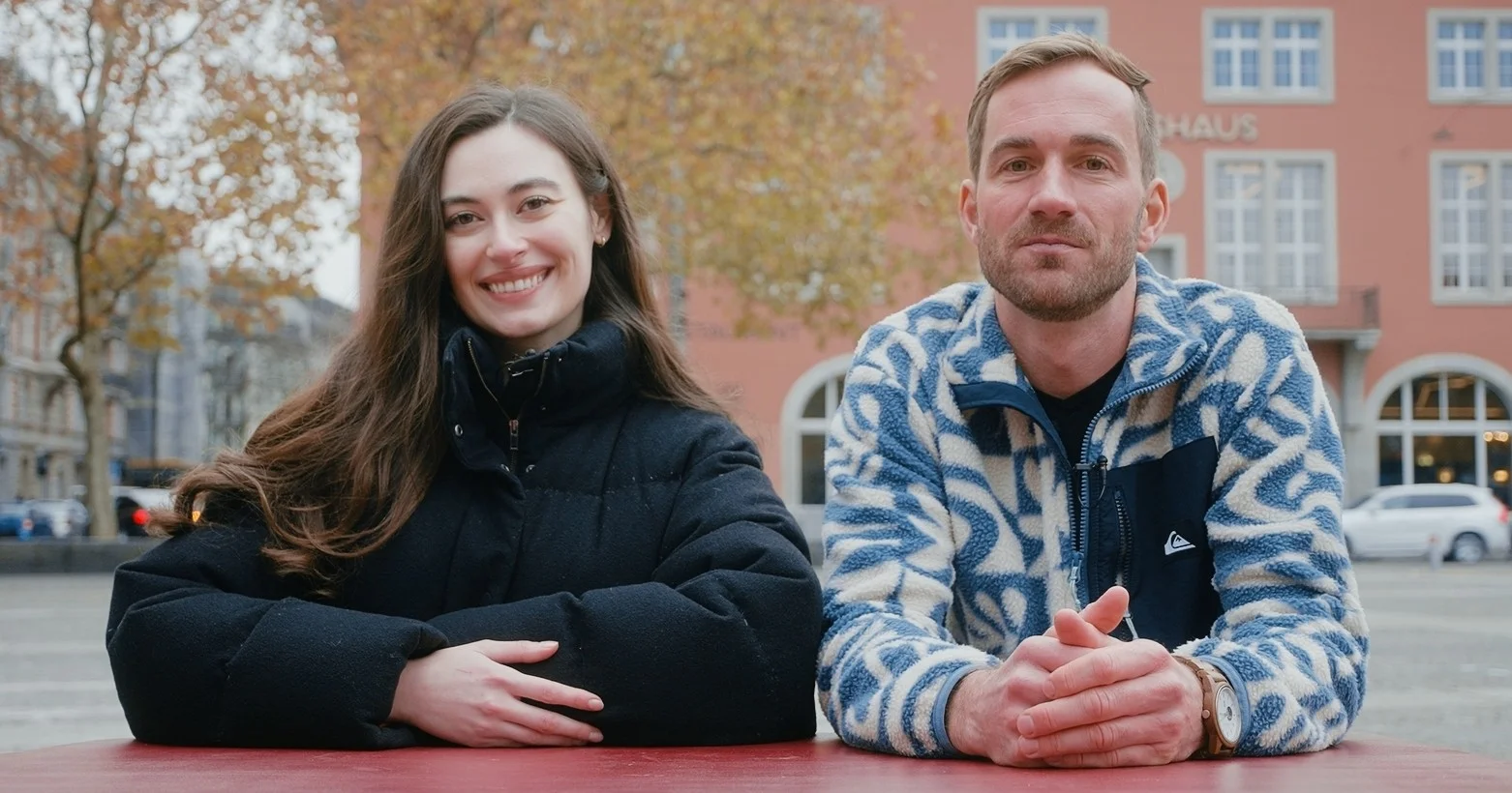 Sanija Ameti und Stefan Manser-Egli