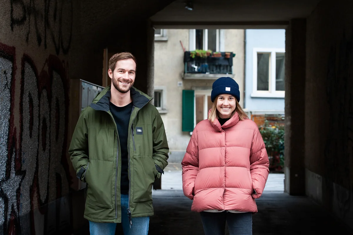 Unser Co-Präsidium: Laura Zimmermann und Stefan Manser-Egli