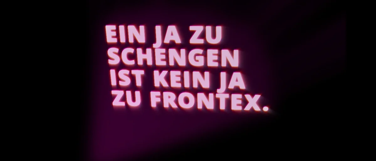 Ein Ja zu Schengen ist kein Ja zu Frontex