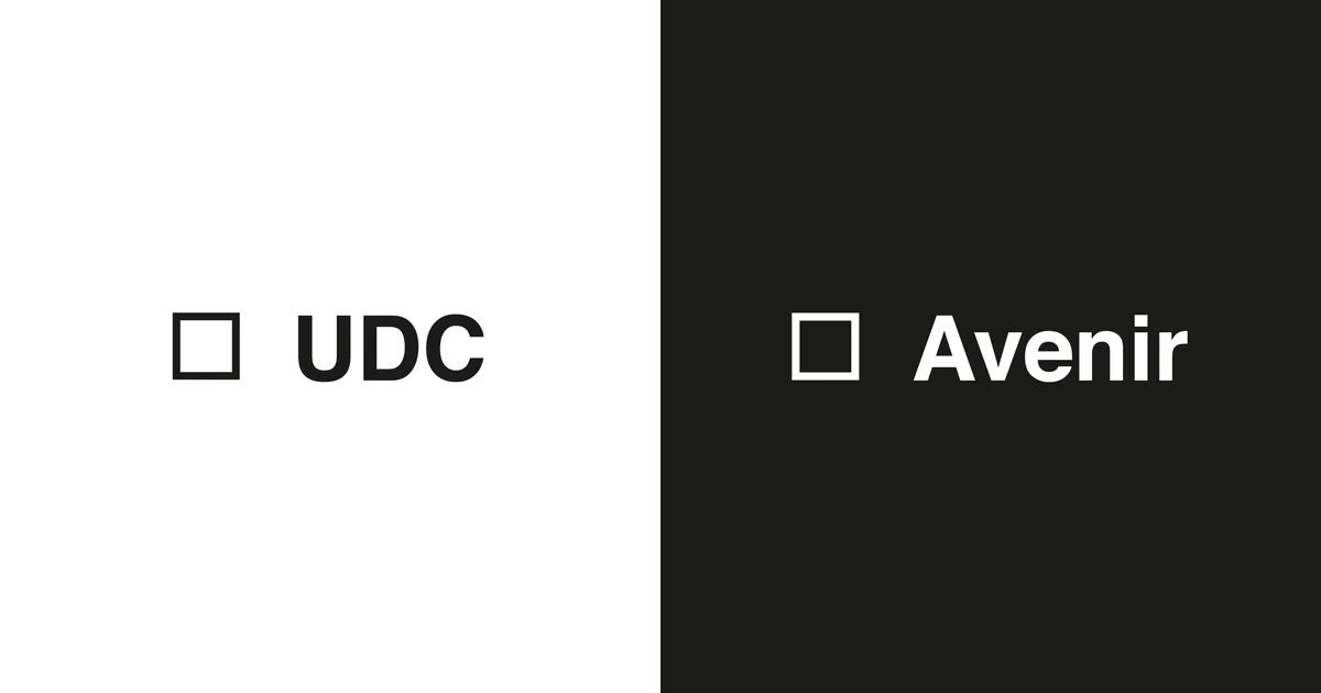 UDC Avenir