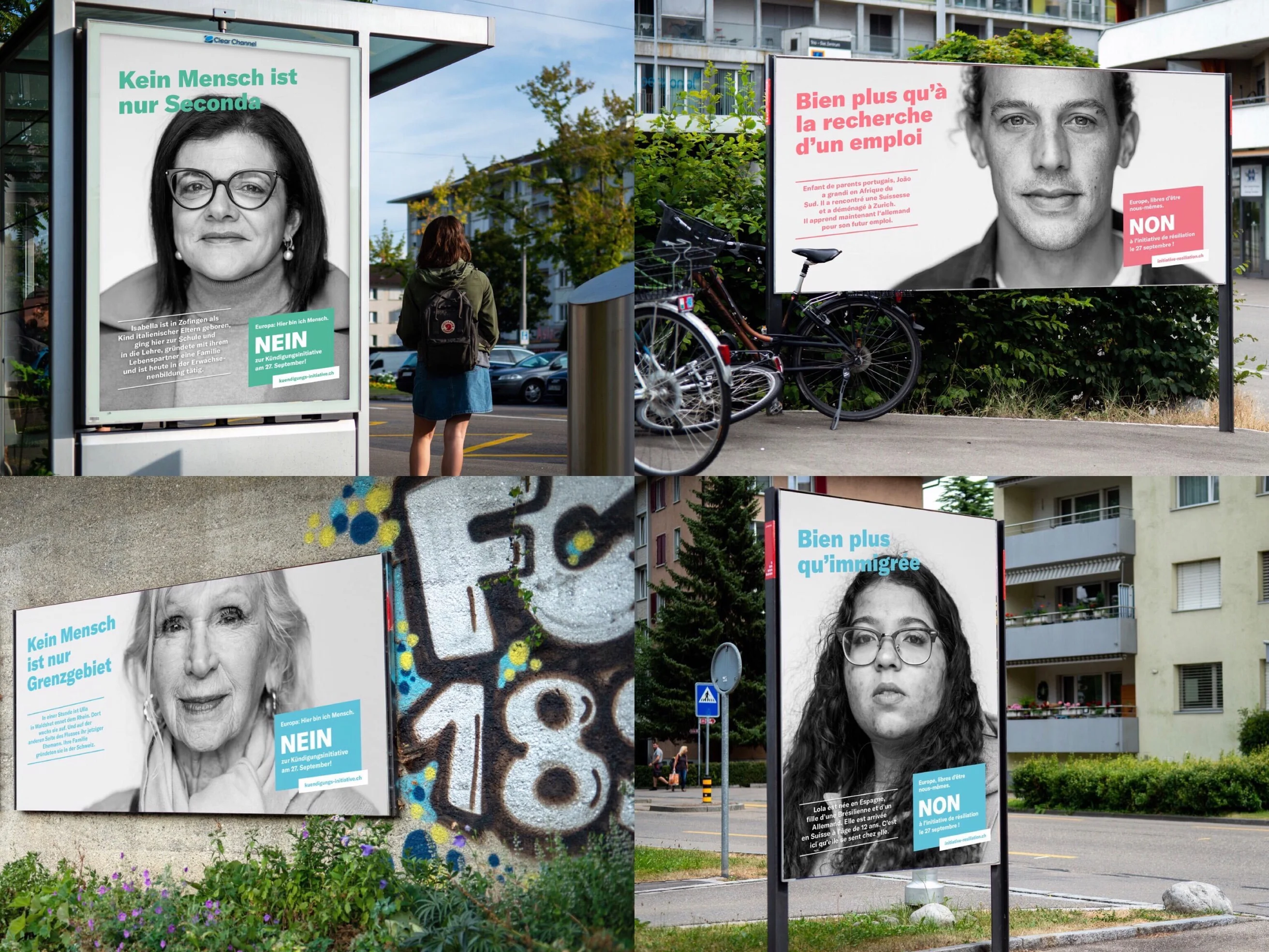 Plakate Kündigungsinitiative