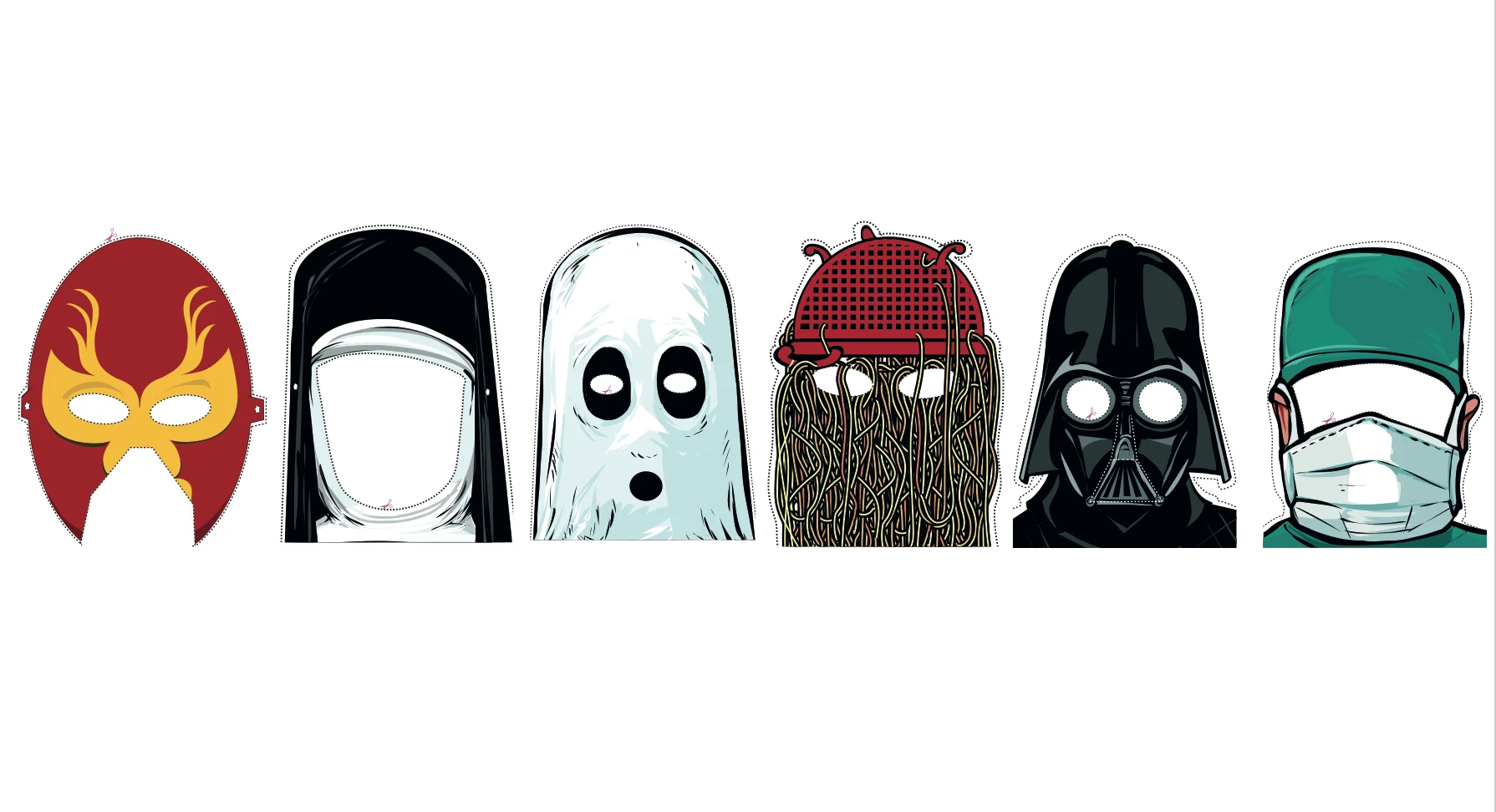 Burka Masken