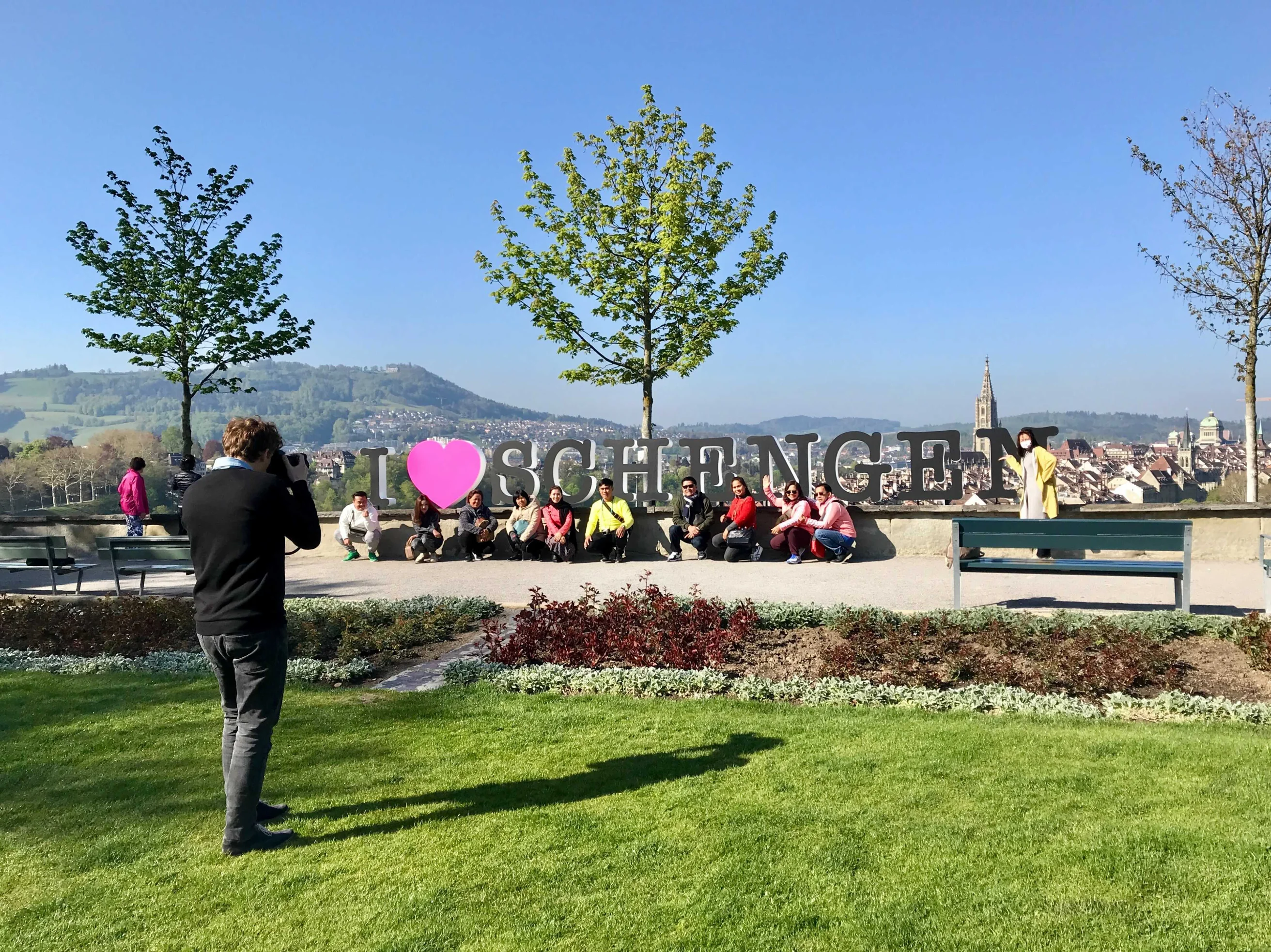 Operation Libero Schengen Monument Bern
