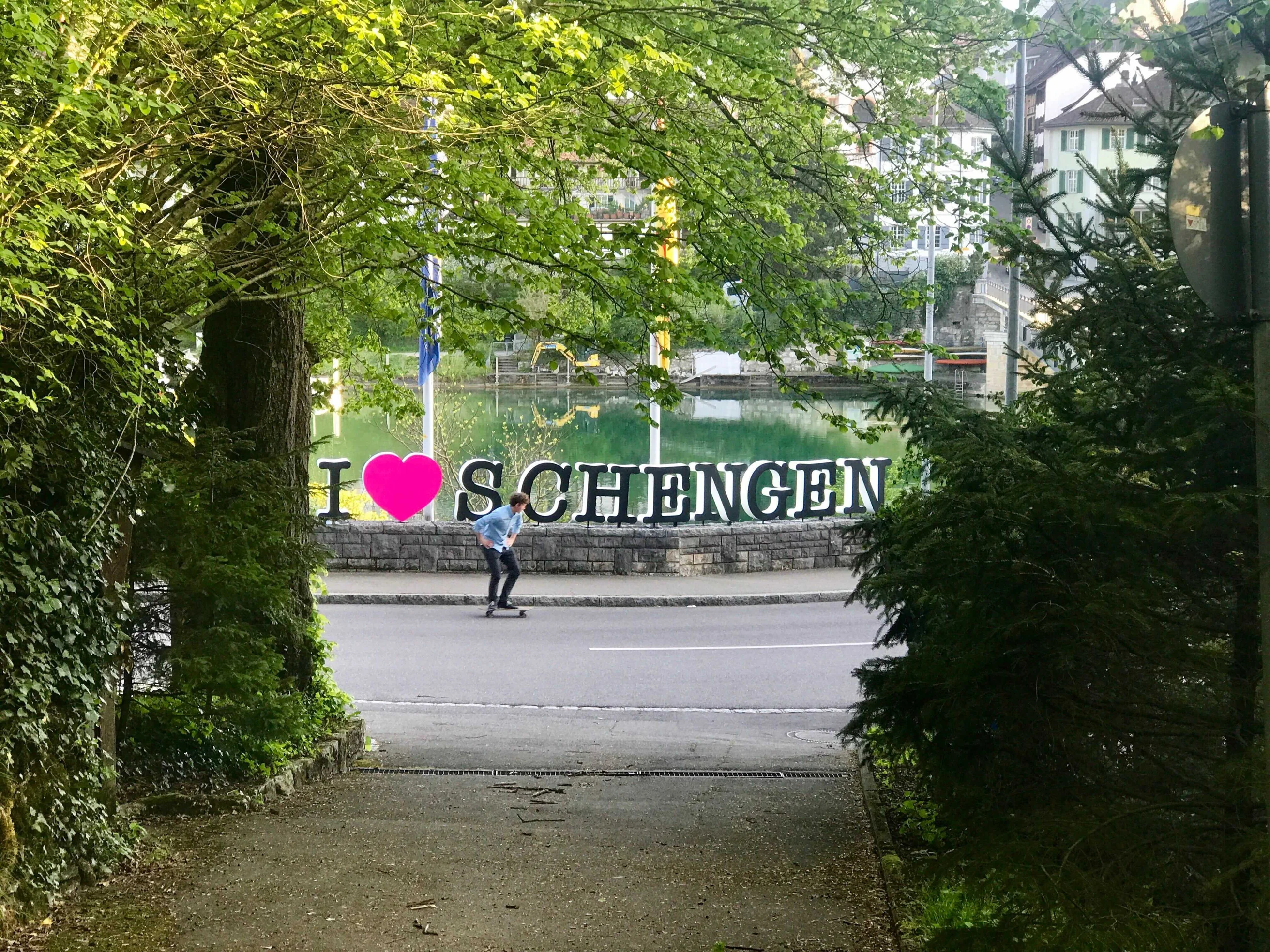 Operation Libero Schengen Monument Kaiserstuhl