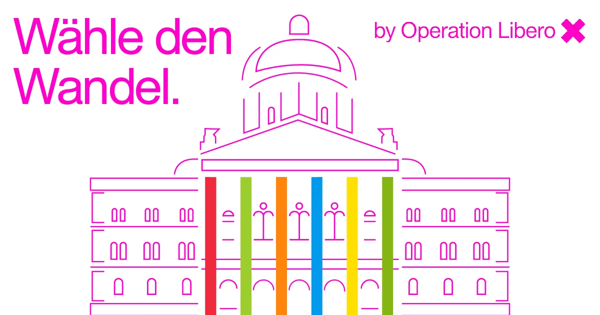 Operation Libero Wandelwahl Bundeshaus