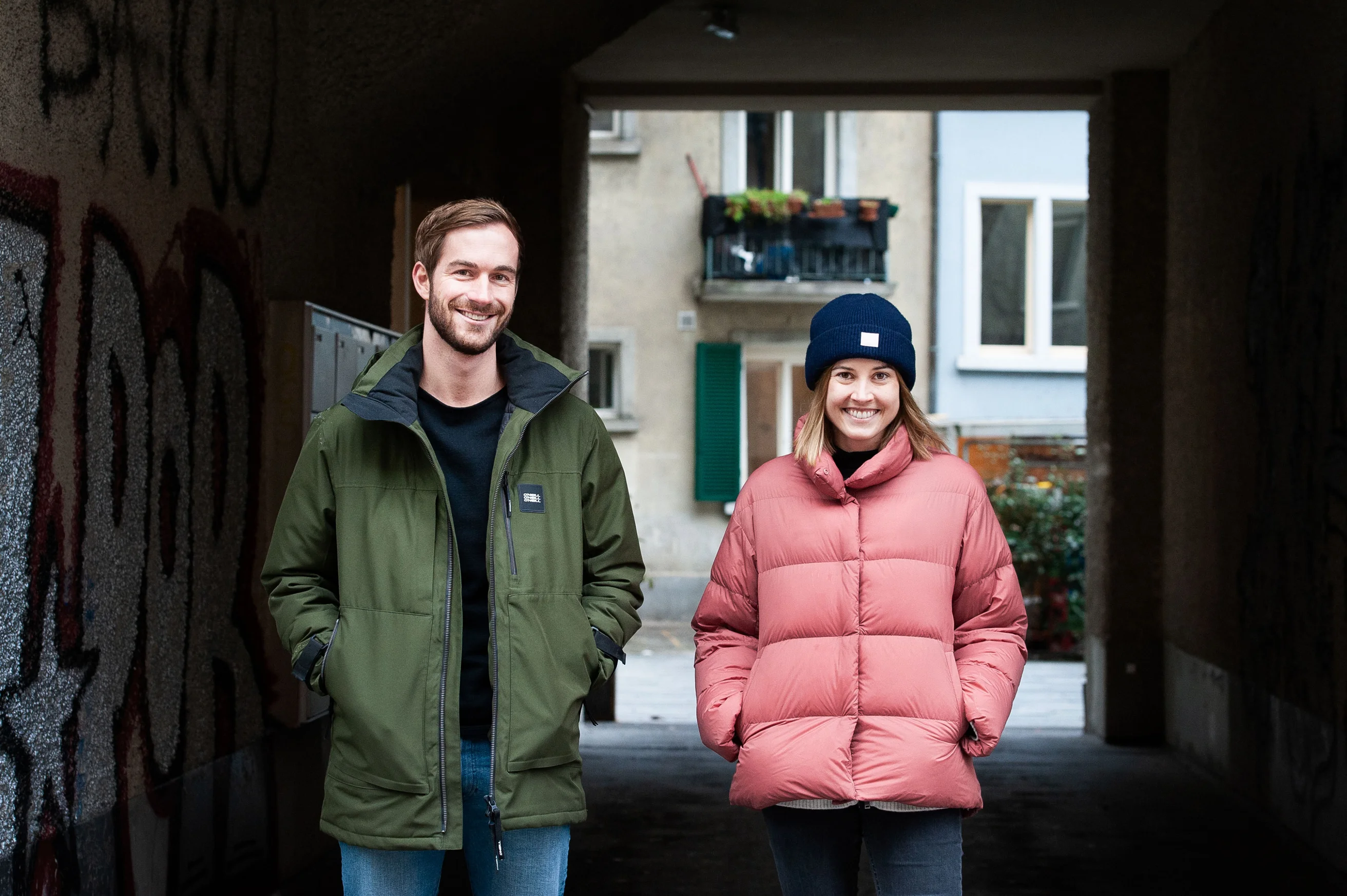 Unser Co-Präsidium: Laura Zimmermann und Stefan Manser-Egli