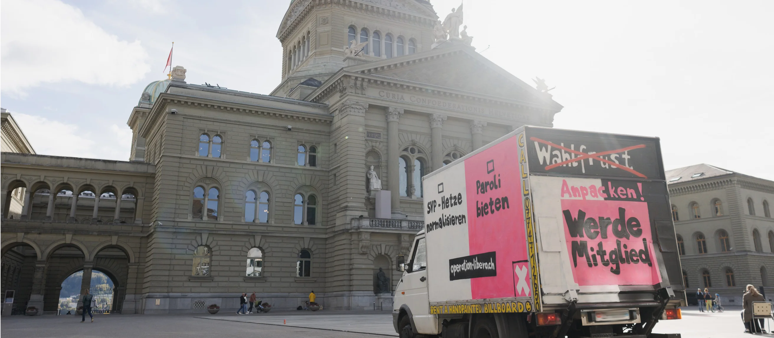 wahlsonntag bus bundeshaus