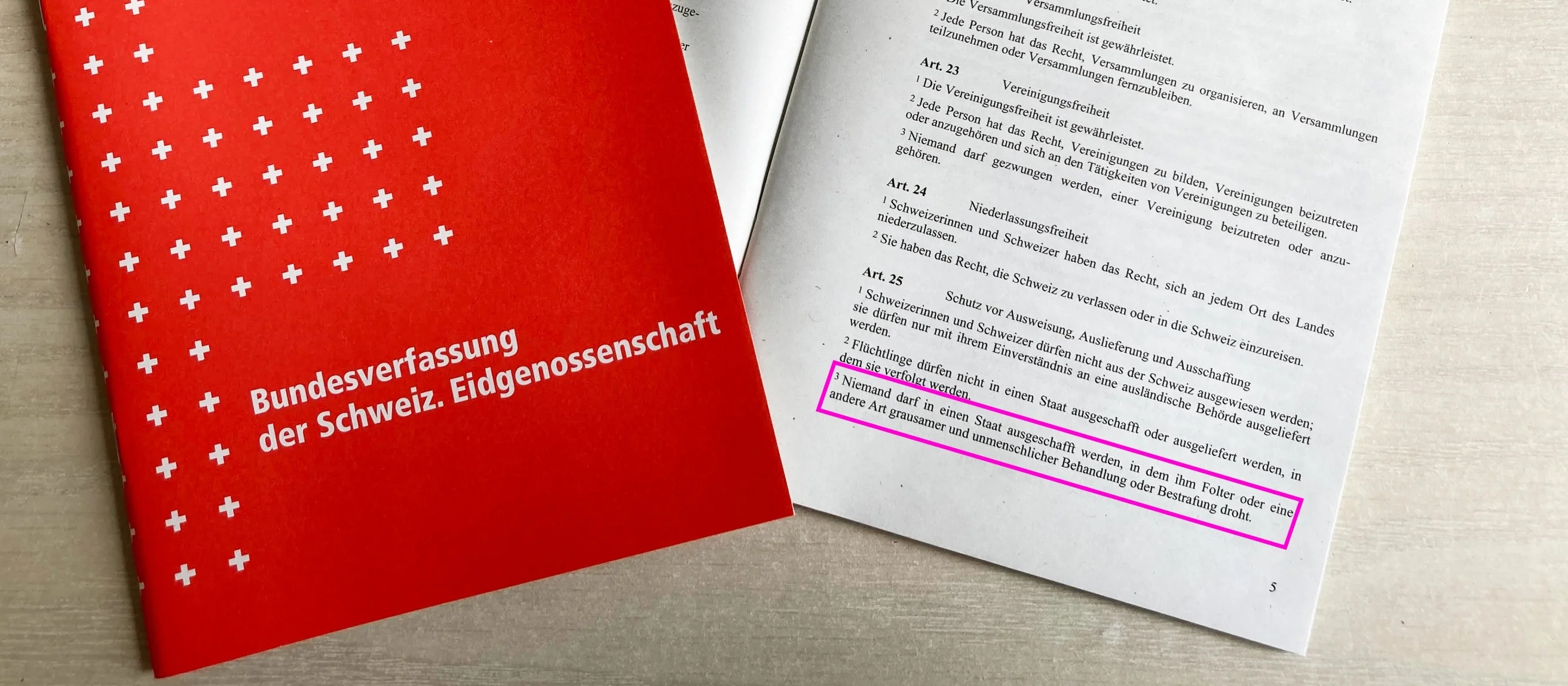 Grenzschutz-Initiative muss ungültig sein