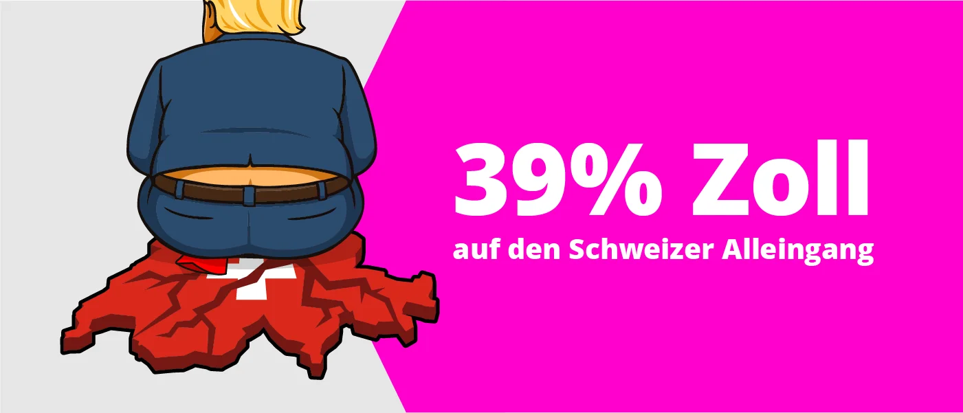 39% auf den Schweizer Alleingang. Ja zu den Bilateralen 3.