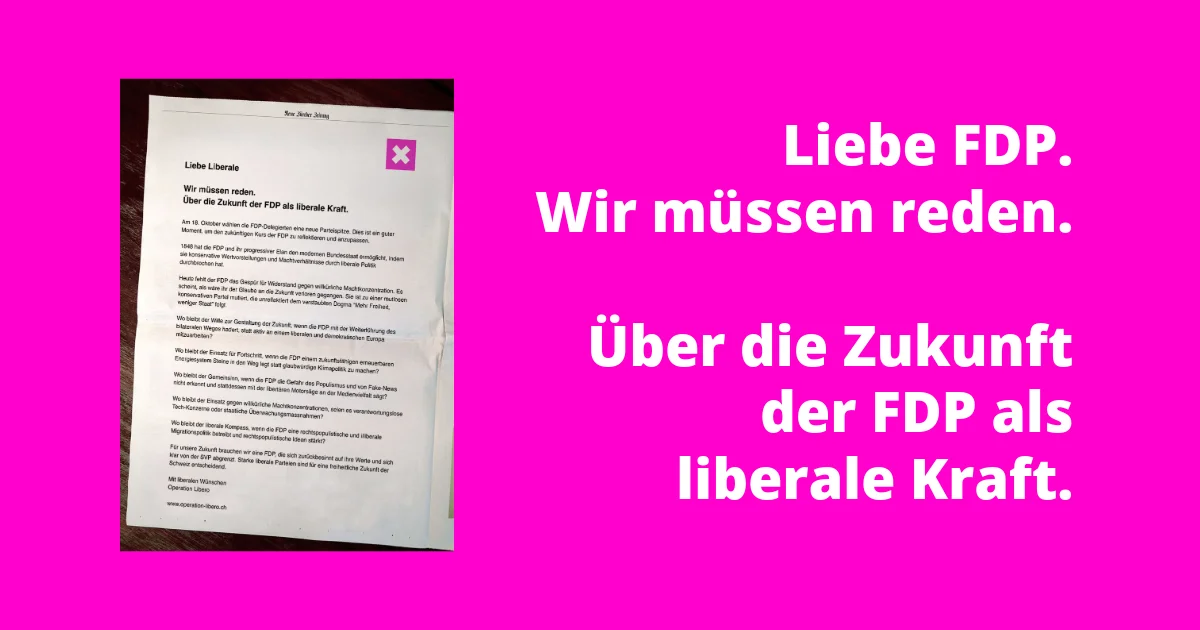Liebe FDP. Wir müssen reden.