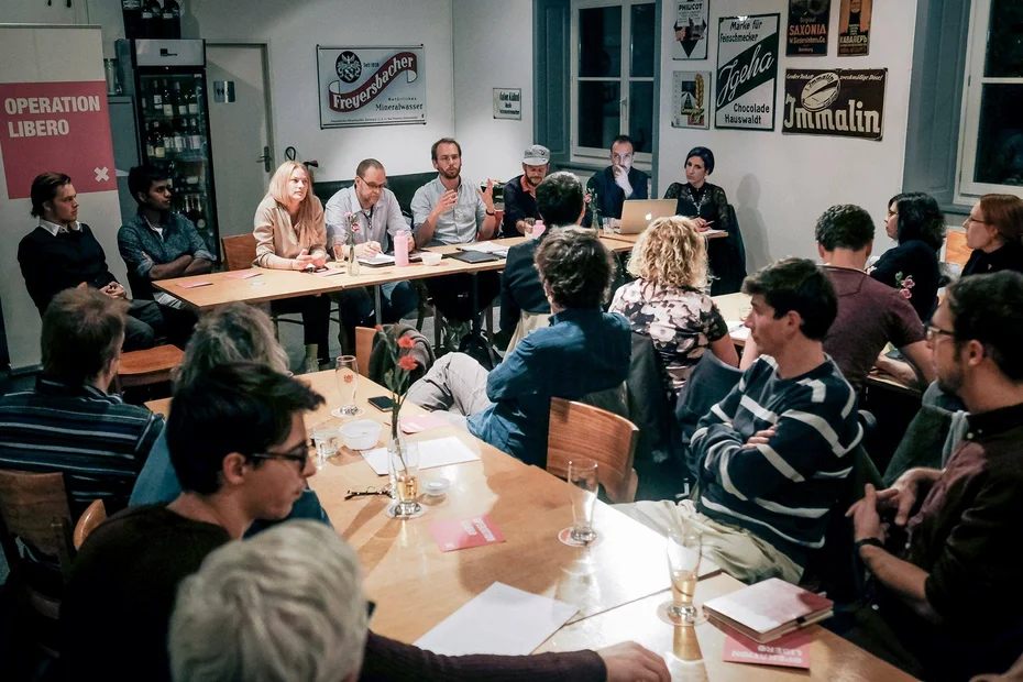 Operation Libero Basel Gründungsversammlung