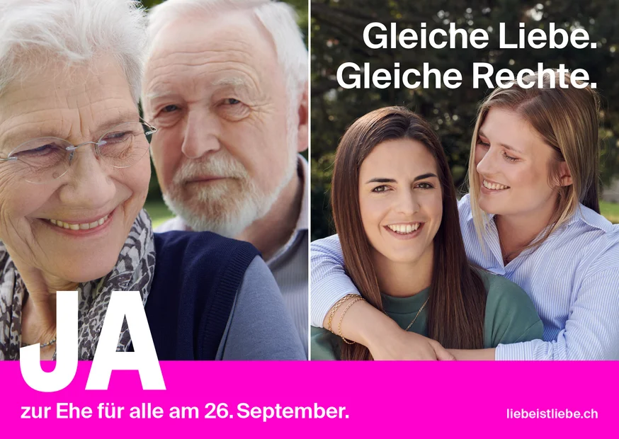 Ehe für alle Flyer Operation Libero