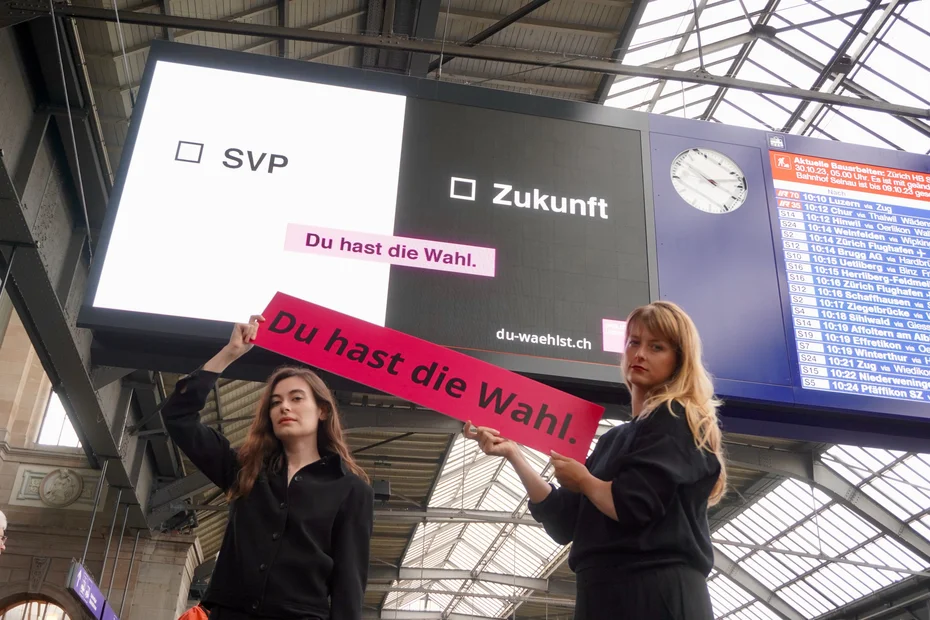 Du hast die Wahl HB Zürich