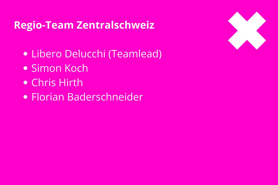 JaBe 23 Regio-Teams zentralschweiz