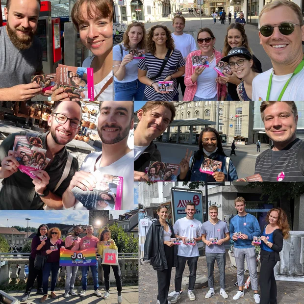 Ehe für alle Kampagne von Operation Libero