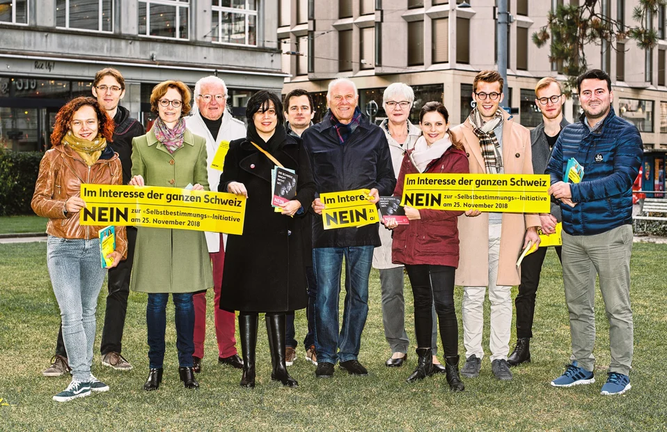 Rückblick auf die Selbstbestimmungsinitiative