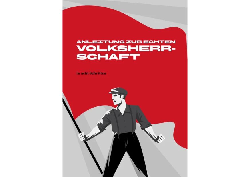 Auokraten-Leitfaden der Operation Libero. Nein zur Halbierungsinitiative.