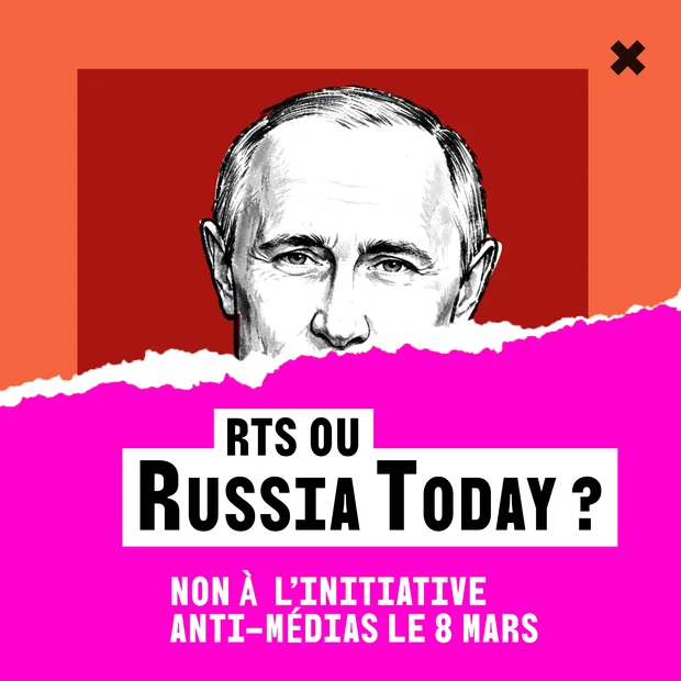 NON á l'initiative anti-médias le 8 mars