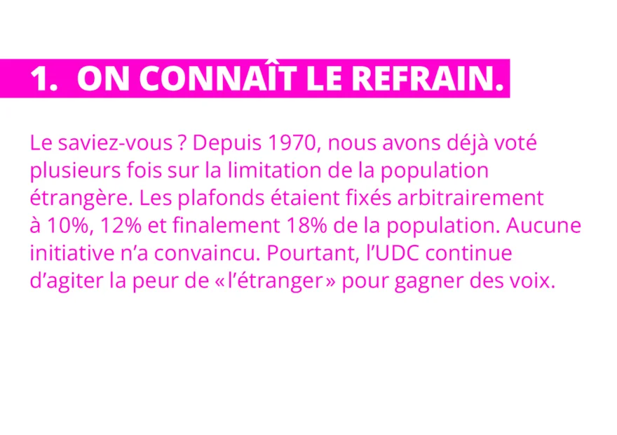 On connait le refrain