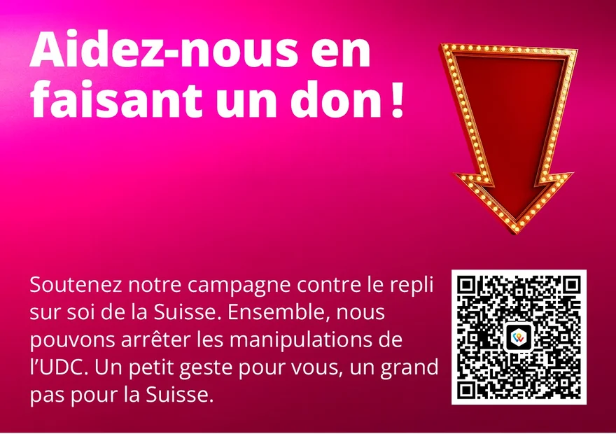 Le 14 juin, NON au jeu sans fin de l'UDC