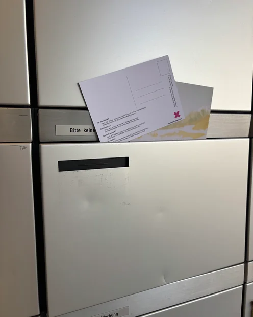 NI Postkarten Briefkasten