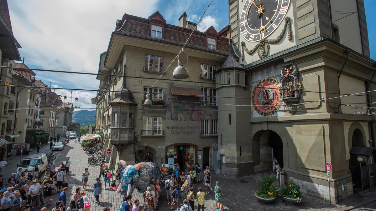 Europafant Bern Europa Zytglogge