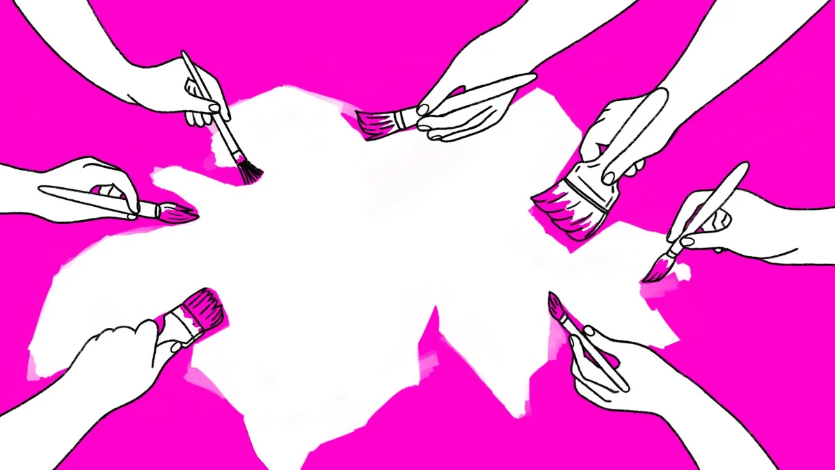 Pinkes Engagement im 2023 foundraising eoy