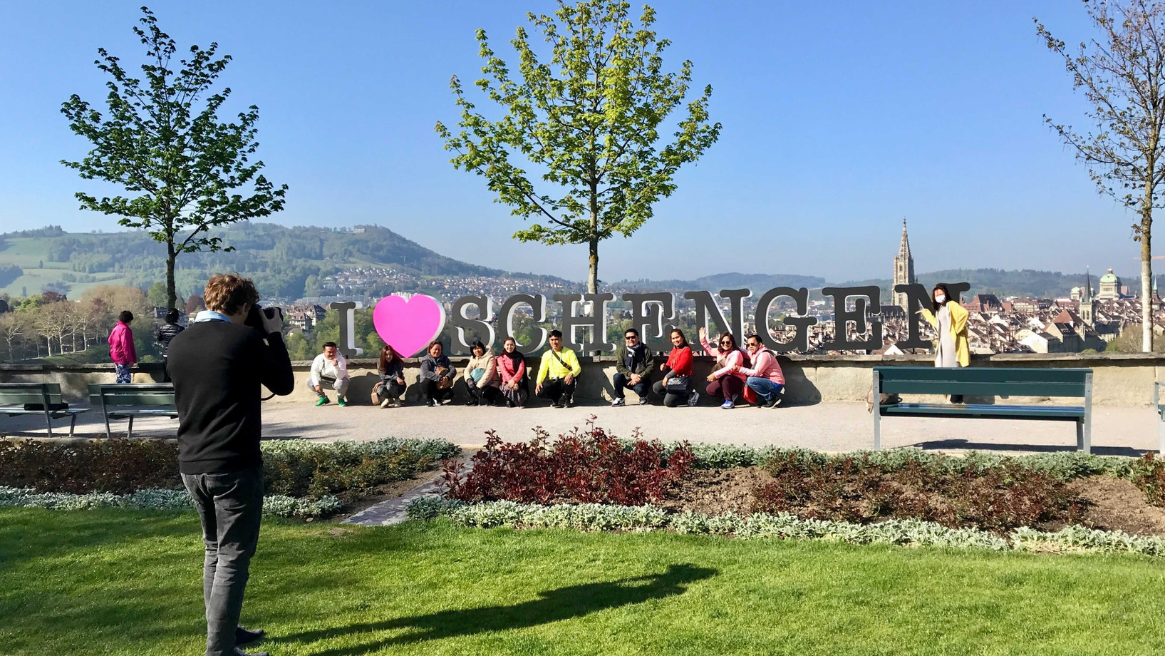Operation Libero Schengen Monument Bern