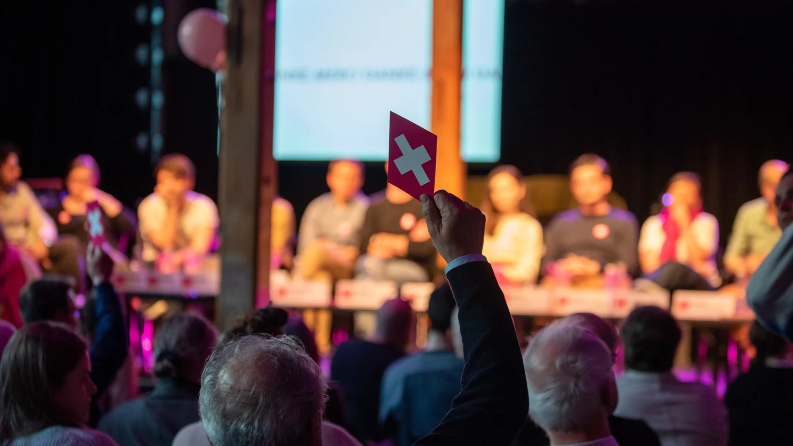 Abstimmen Generalversammlung GV