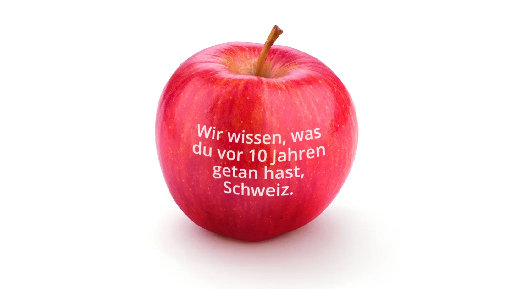 Das hast du vor zehn Jahren getan, Schweiz