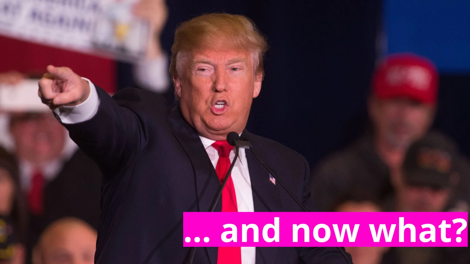 teaser trump wahl mit text