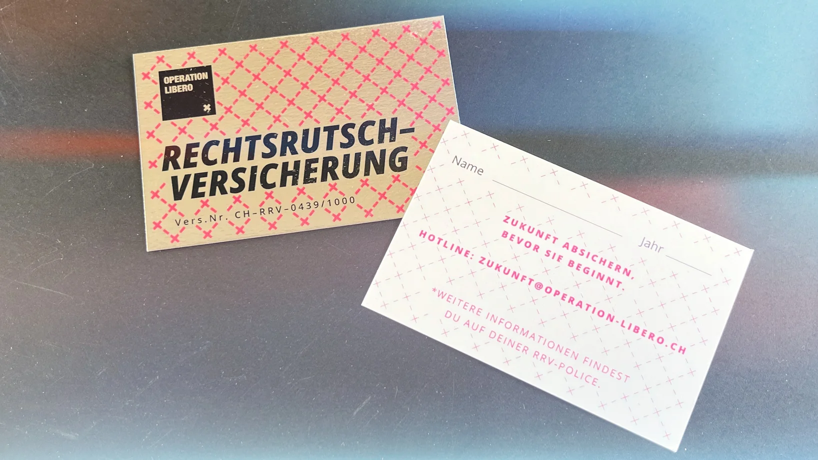 Rechtsrutschversicherung