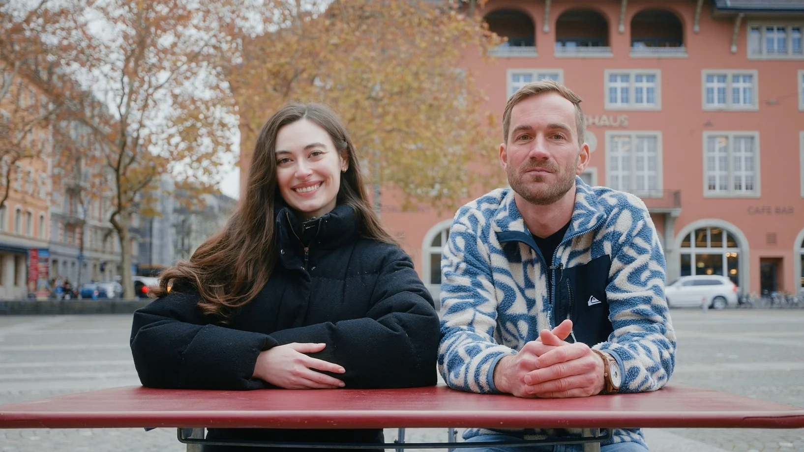 Sanija Ameti und Stefan Manser-Egli