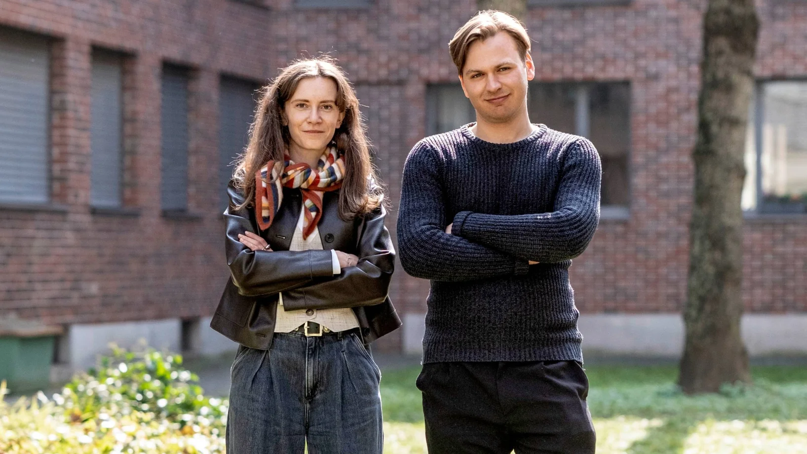 Co-Präsidium der Operation Libero: Lisa Marchon und Julius Felix