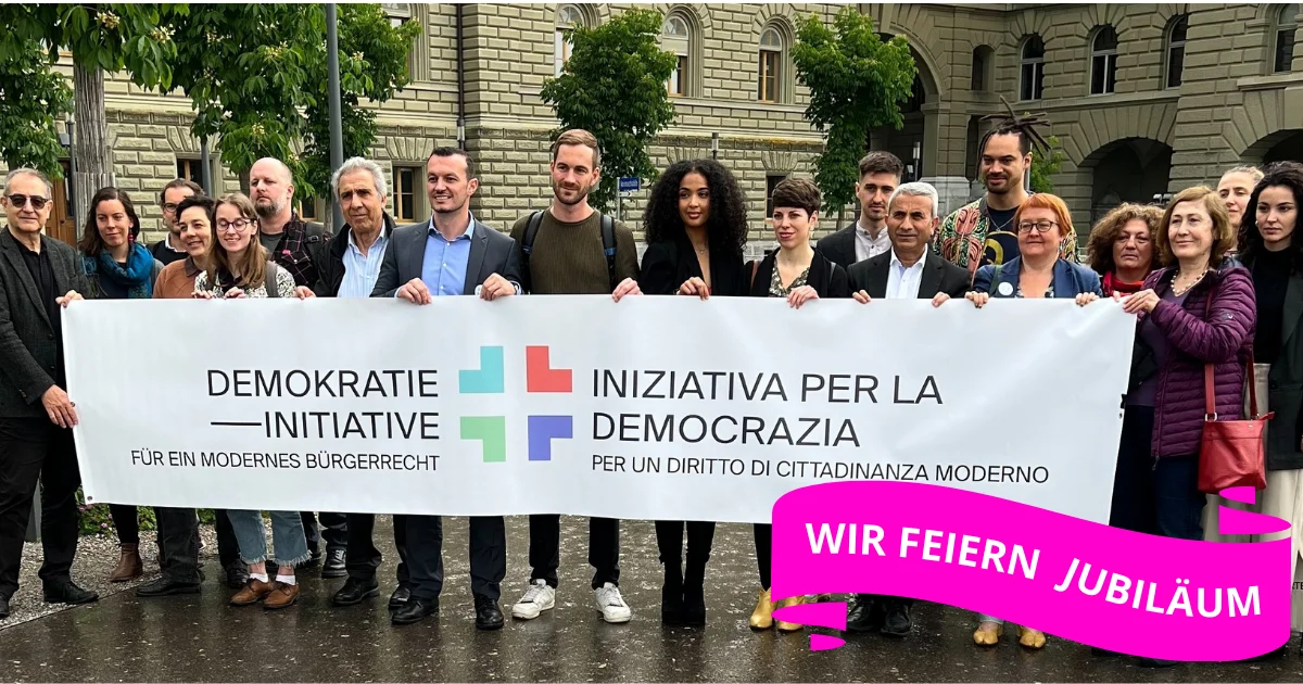 Demokratie-Initiative Jubiläum